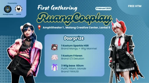 Kamu Bisa Dapat Costume Cosplay Gratis di Event Ruangcosplay First Gathering - Event Cosplay Indonesia